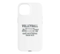 Volley-Ball, Maman, Foi chrétienne, Isaïe 40:31 Coque pour iPhone 15