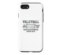 Volley-Ball, Maman, Foi chrétienne, Isaïe 40:31 Coque pour iPhone SE (2020) / 7/8