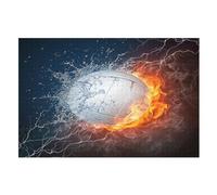 Volley-Ball Puzzle en Bois Enfant 1000 Pièces - Jeu Educhatif Motricité Fine Et Concentration - Puzzles pour Adultes (75×50cm)