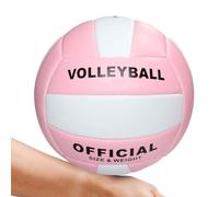 Volley-ball souple - Caoutchouc PU PVC 20x20x20cm | Ballon de volléy d'entraînement pour adolescents avec conception portable terrain intérieur durable en de sable pour école de piscine | Backy