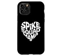 Volley-Ball Spike Squad Mama Mom Fan Joueuse Supporter Coque pour iPhone 11 Pro
