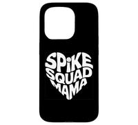 Volley-Ball Spike Squad Mama Mom Fan Joueuse Supporter Coque pour iPhone 15 Pro