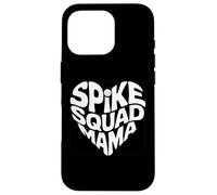 Volley-Ball Spike Squad Mama Mom Fan Joueuse Supporter Coque pour iPhone 16 Pro