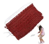 Volleyball Badminton Net, Badminton Net, Badminton Filet Haute résistance Badminton Badminton Net Strong Mesh, Net de Tennis Portable, équipement de Badminton Pliable pour Le Plaisir intérieur e