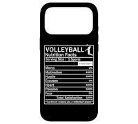 Volleyball Ballon Balle de Volley-Ball-Facts Volleyball Coque pour iPhone 17 Pro Max