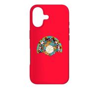 Volleyball Ballon Balle de Volley-Ball Rainbow Volleyball Coque pour iPhone 17
