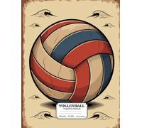Volleyball Composition Notebook: Wide Ruled Journal, Diary or Sketchbook , Notebook for Kids, Students and Teens, Perfect for School, College, Work and Home for Whiting, Journaling and Note