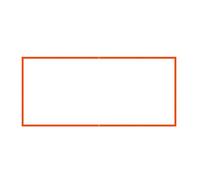 Volleyball de Plage Bandes Lignes de Volley-Ball 26,3' x 52,6' for Le Sable, Ligne Terrain 2,5 Pouces Large avec Sac, Limite Plage en extérieur(Red)