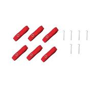 Volleyball de Plage Bandes Lot de 6 marqueurs Lignes Beach-Volley, for terrains Simples et Doubles, Portables, for Les Sports Plein air