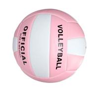 Volleyball d'entraînement - Ballon de compétition de 21 cm, équipement athlétique durable | Accessoire de sport d'équipe résistant à l'usure, équipement d'exercice avec poignée stable pour les loisirs