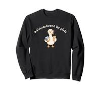 Volleyball en infériorité numérique par Les Filles Funny Mom Sweatshirt