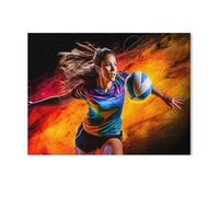 Volleyball et Motivation，1000 Pièces Puzzles Jeu De Famille Jouet Jeu Éducatif Anti-Stress Défi Difficile Puzzle pour Enfants（50x70cm）-AG24