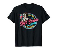 Volleyball Girl Soft Serve Squelette Joueur Jeu Équipement Jour T-Shirt