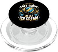 Volleyball Handball Si Vous Voulez Un Service Doux, Obtenez de la crème glacée PopSockets PopGrip pour MagSafe