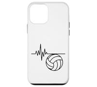 Volleyball Heartbeat Line Pulse pour Joueurs Coque pour iPhone 12 Mini