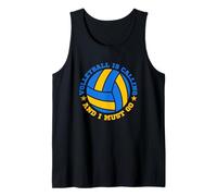 Volleyball is Calling and I Must Go Funny Sports Player Débardeur