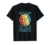 Volleyball Je Fais de Chaos Points Setter T-Shirt