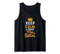 Volleyball Keep Calm And Trust The Setter Volley-ball Débardeur