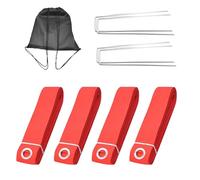 Volleyball Lines, Court Marking, Easy Setup Reliable Sports Gear Outdoor Game Kit, Beach Volleyball Accessories for Lawn Backyard Park Home Training Recreation, Multicolor