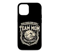 Volleyball Maman Soutien Volleyball Mother Coque pour iPhone 12/12 Pro