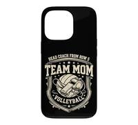 Volleyball Maman Soutien Volleyball Mother Coque pour iPhone 13 Pro