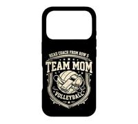 Volleyball Maman Soutien Volleyball Mother Coque pour iPhone 17 Pro