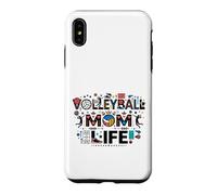 Volleyball Mom Life Volleyball Mama Team Mom Gift Coque pour iPhone XS Max