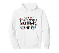 Volleyball Mom Life Volleyball Mama Team Mom Gift Sweat à Capuche