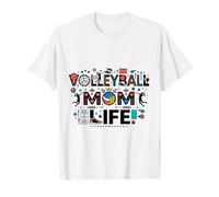 Volleyball Mom Life Volleyball Mama Team Mom Gift T-Shirt