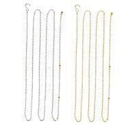 Volleyball Net Height Chain Setter - Copper, Volleyball Net Measure Chain | 2.5m/8.2ft, VolleyballNet Setter Chains for Outdoor Training, Nets Height Measurement