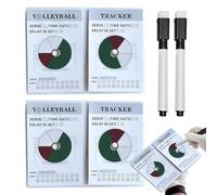 Volleyball Rotation Track Wheel Sport Volleyball Strategy Training Track, Coaching Equipment Portable Player Performance Record Book for Monitoring Positions Substitutions Arbitres