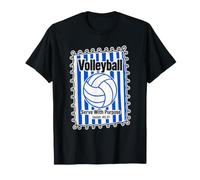 Volleyball Serve with Purpose Christian Faith Vichy T-Shirt