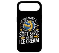 Volleyball Si Vous Voulez Un Service Doux, Allez Chercher de la crème glacée Coque pour iPhone Air