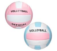 Volleyball sur sable en plein air - Ballon de jeu d'entraînement doux, volley-ball polyvalent pour les fêtes scolaires en salle de piscine de parc d' de plage, prise confortable, durable, léger p