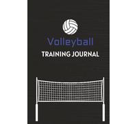 Volleyball Training Journal Hardcover - Christian Weekly Workout Planner, Notebook Gift for Men & Women Coaches and Players, High School College & ... for Appreciation Gifts, 1 year weekly planner