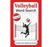 Volleyball Word Search: Puzzle Book with 50+ easy-to-read puzzles. Fun for all levels - from recreational to competitive players, coaches, or lifelong ... Great gift for any volleyball lover..