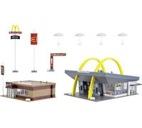 Vollmer 43635 H0 Restaurant rapide McDonalds avec Mccafé