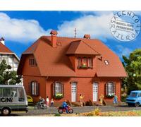 Vollmer 43659 - Échelle H0 1:87 - Maison À Deux Étages Avec Toit En Pente