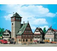 Vollmer 43752 H0 Maison De Pompiers Kit Prix D'Exposition Neuf