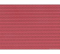 Vollmer 46026 OO/HO Tuile Rouge En Plastique Moulé 218x119mm