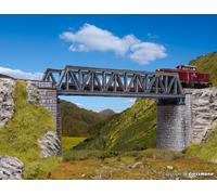 VOLLMER 47800 Échelle N Pont Droit Type Métallique (Adapté À Tous Les Rails)