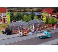 Vollmer H0 43644 3644 Centre De Jardin Avec 2 Serres Kit Bâtiment