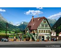 Vollmer H0 43736 - Auberge Avec Boucherie, Intérieur, LED, Kit Fonctionnel NEUF