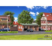 Vollmer H0 43757 - Garage,à Trois Piliers Kit L 11 X B 7 X H 4,5 CM Produit Neuf