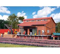 Vollmer H0 45701 - Hangar de Marchandises Avec Seitenrampe Et Grue Produit Neuf