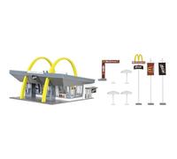 Vollmer McDonald's 43634 avec McDrive 17,5 x 16 x 10 cm, Jaunes