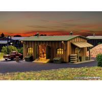 Vollmer N 47560 - Cabane de Chantier, Dimensions: L 8,8 X Largeur 6,8 X H 3,8 CM