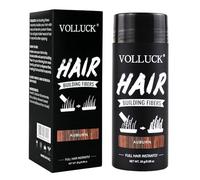 VOLLUCK Fibre Capillaire 28g - Couverture Efficace des Cheveux Clairsemés, Résultat Naturel & Volume Instantané - Poudre Densifiante Cheveux Longue Tenue pour Homme et Femme (Auburn)