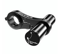 VOLO EXTENDER BAR Aluminium Vélo Guidon Extender Support de montage de vélo pour supports de vélo, Service GPS, phares, etc (Noir, 85)