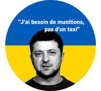 Volodymyr Zelensky - 15cm - Sticker/Autocollant